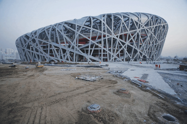 Herzog & de Meuron’s National Stadium, Beijing