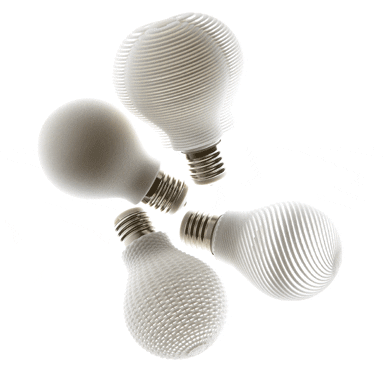 Bulb-lamps for One Percent Products, 2006