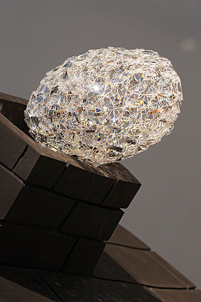 Thought Cloud by Maarten Baas for Swarovski  images courtesy of David Levene1 rt