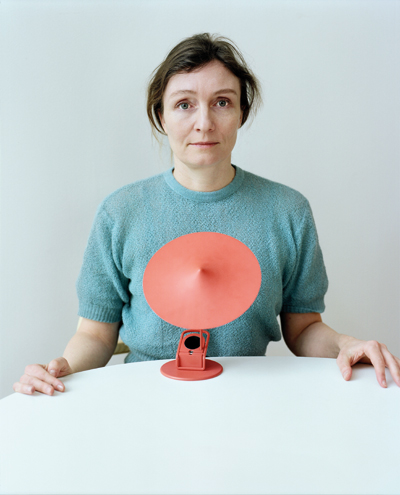 Inga Sempé by François Coquerel - with her w153 clamp lamp for Wastberg lighting