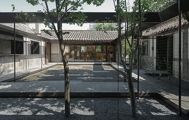 Ou Ning's Suochengli Neighborhood Library Exterior
