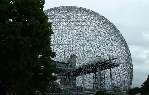 montreal biosphere buckminster fuller dome copy