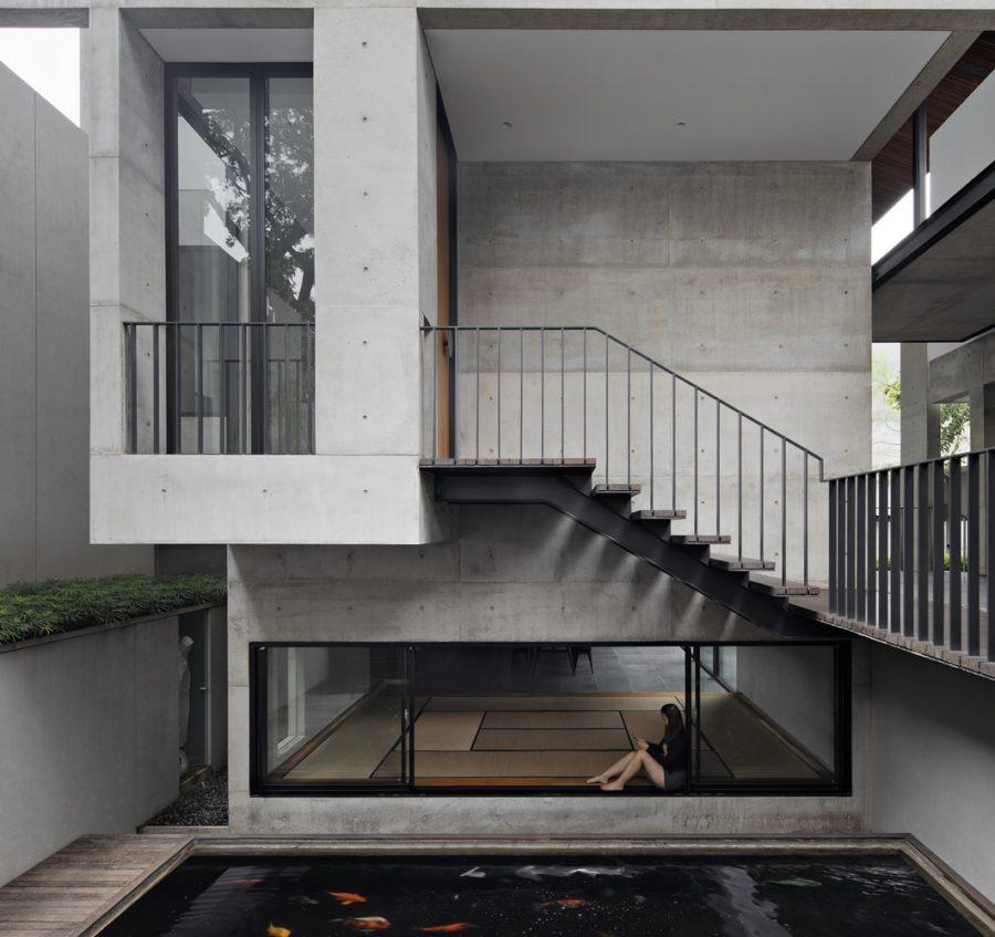 Hideout House Bandung Indonesia architecture house concrete
