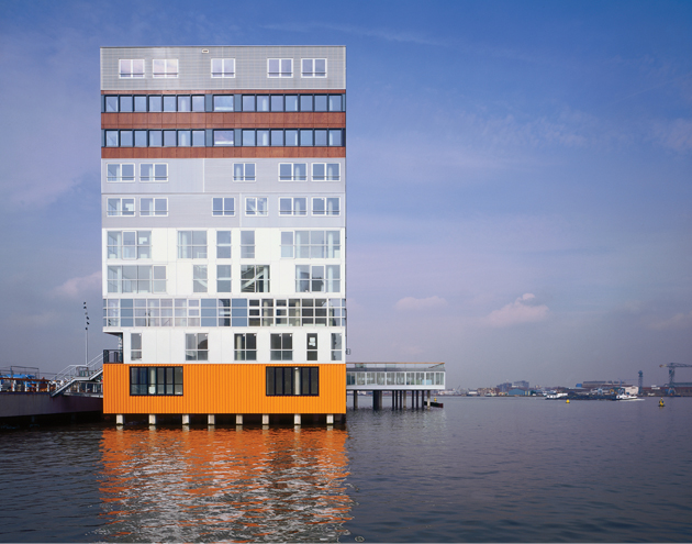 Silodam a mixed use housing and workspace project in Amsterdam harbour by MVRDV 1995 2003