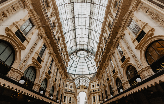 Galleria Emanuele Vittorio Milan ICON Fernando Meloni