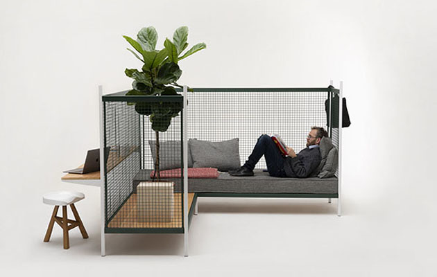 Grid sofa by Bouroullec brothers Clerkenwell Design Week 2019 ICON