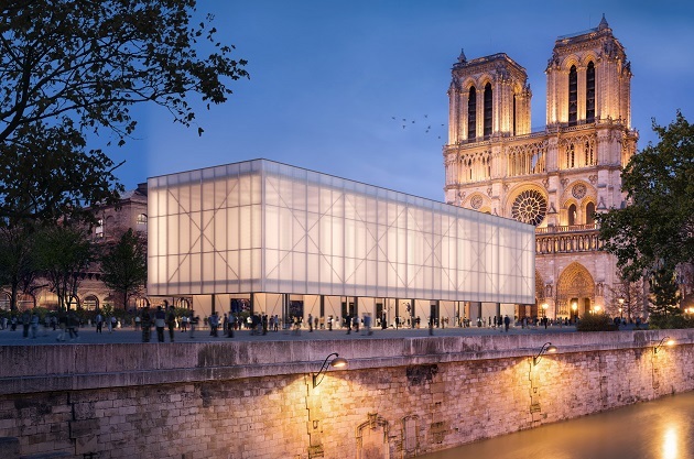 Notre-Dame proposal by Gensler