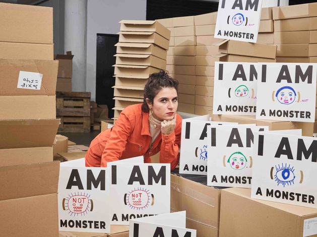 I Am Not A Monster by Nelly Ben Hayoun Stépanian vinyl photographs by Nick Ballon 25