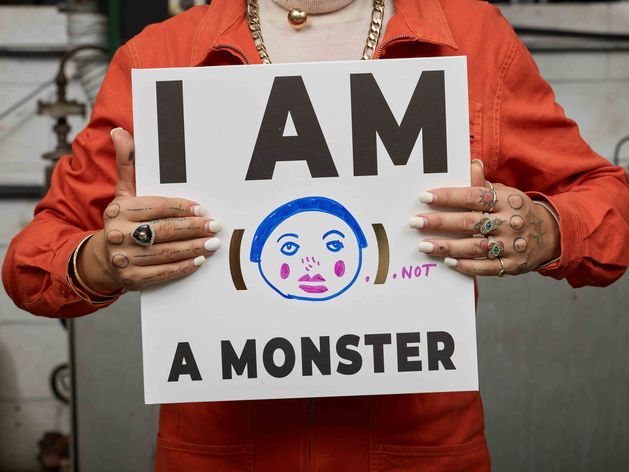 I Am Not A Monster by Nelly Ben Hayoun Stépanian vinyl photographs by Nick Ballon 27