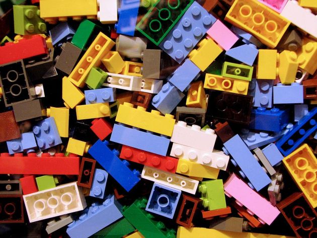 Lego bricks. Photo by Benjamin D. Esham via Flickr