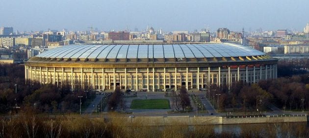 Luzhniki Stadium Moscow. Photo by Kucharek