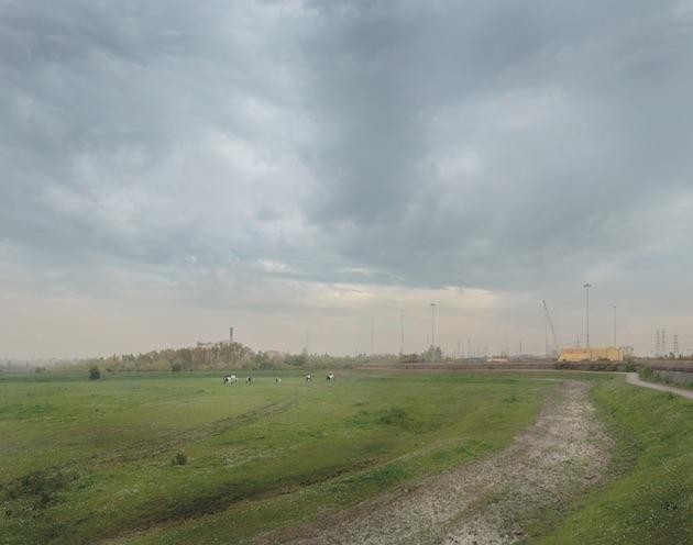 The view west from Tilbury Fort, Essex, 2019. Image: Chris Dorley-Brown.