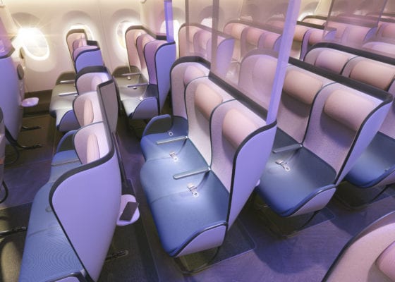Pure Skies Zones seat configuration