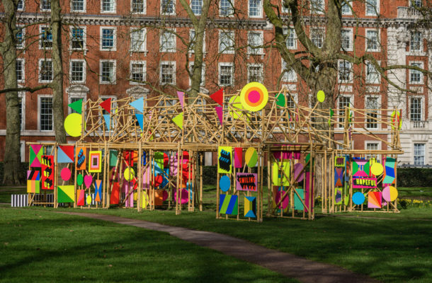 Morag Myerscough's new installation in London champions hope and joy ...