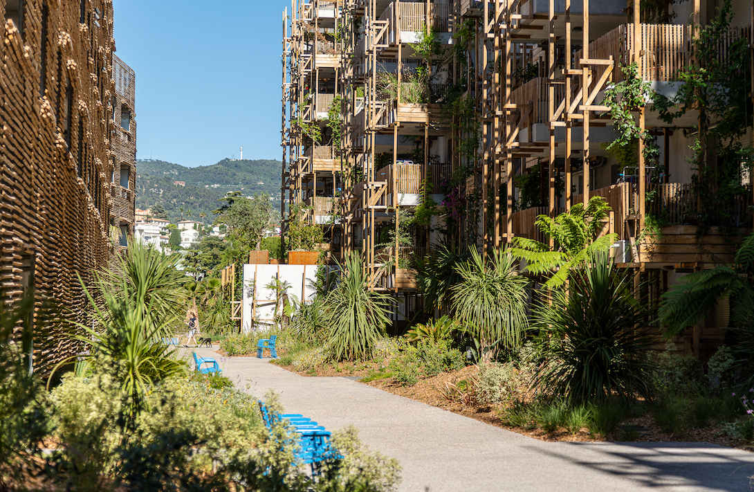 In Nice, a new neighbourhood covered in plants emerges - ICON Magazine