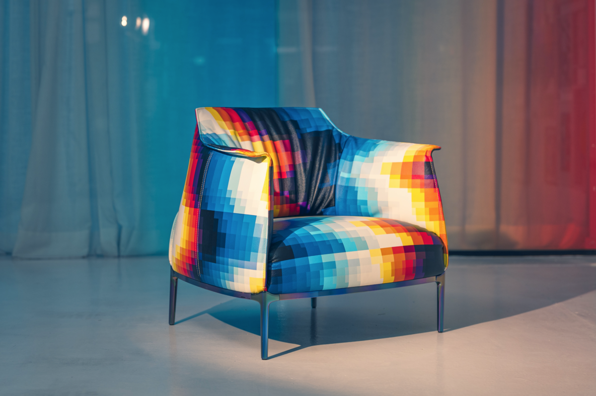 Poltrona Frau celebrates 110th Anniversary with mark-making artist Felipe Pantone - Vimarsana News