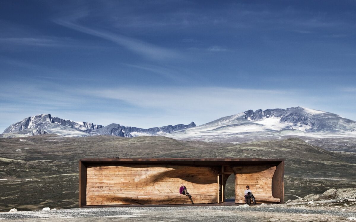 Snøhetta's Reindeer Pavilion norway contemporary architecture minimalist architecture norwegian design