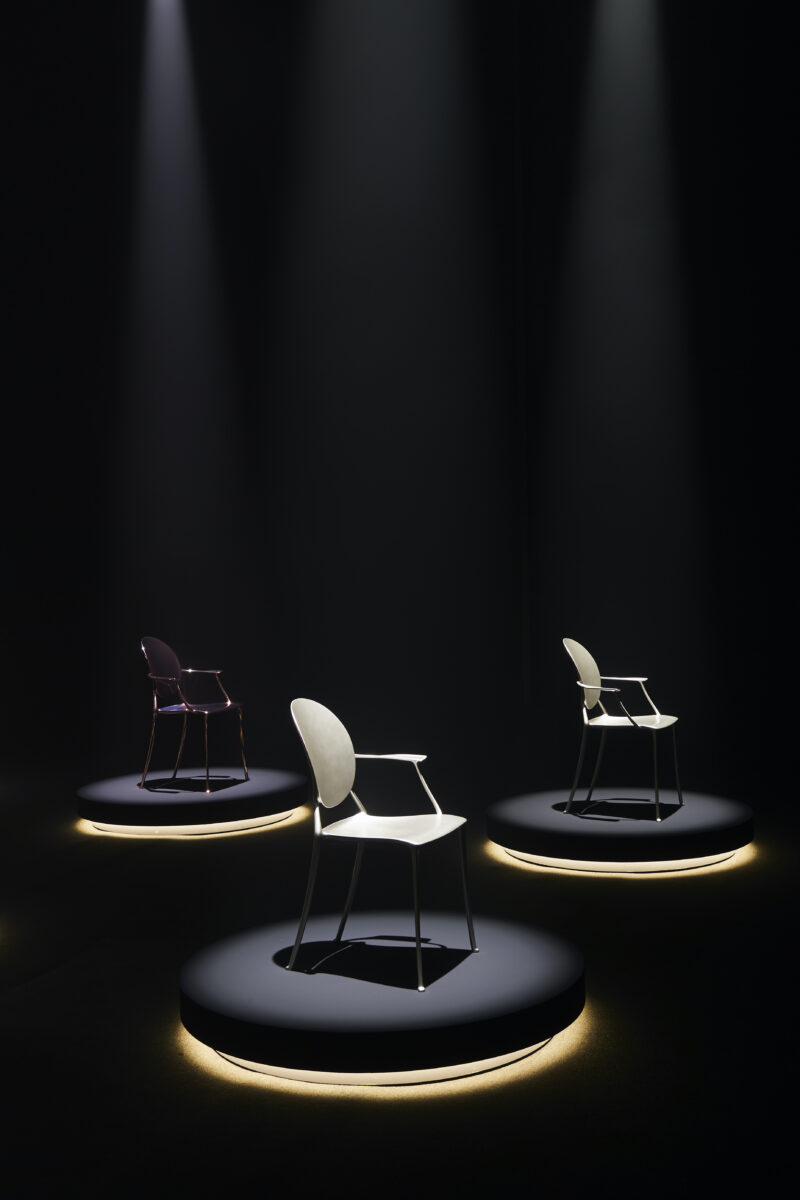 Philippe Starck, Dior, Milan Design Week 2022, Milan, Italy, design, chair design, Miss Dior Chair, iconeye, ICON magazine