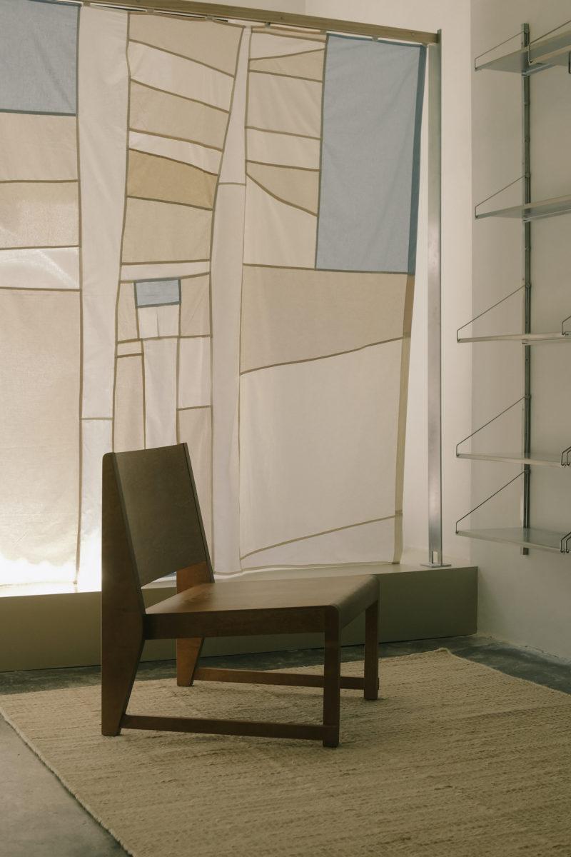 FRAMA minimalist interior Williamsburg Brooklyn chair 7115 by Szeki