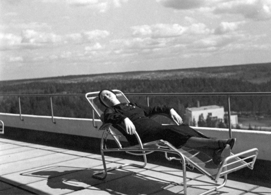 Aino Aalto sundeck Paimio Sanatorium