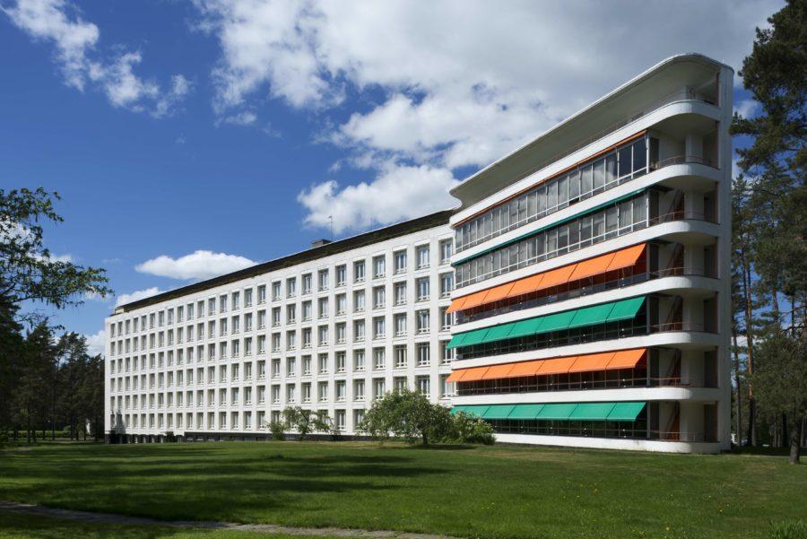 Alvar Aalto Paimio Sanatorium exterior architecture