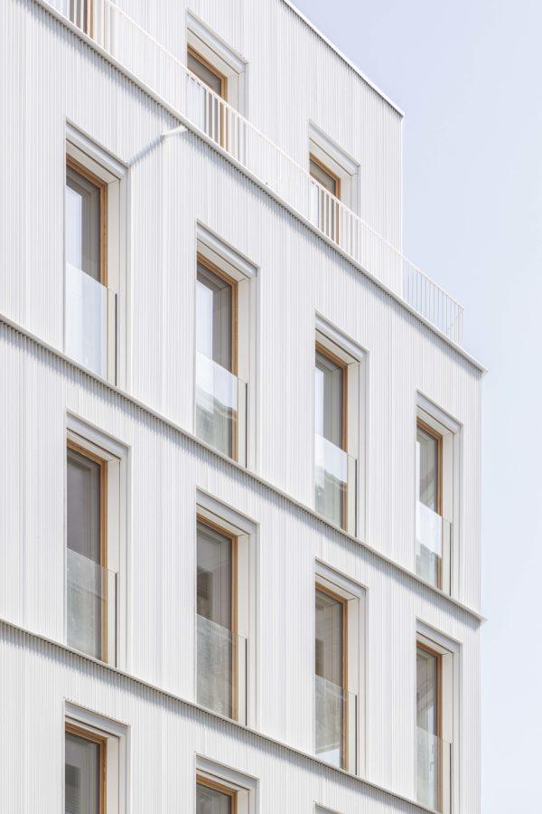Mobile Architectural Office Paris architecture exterior facade white