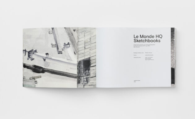 Snøhetta Le Monde HQ Sketchbooks