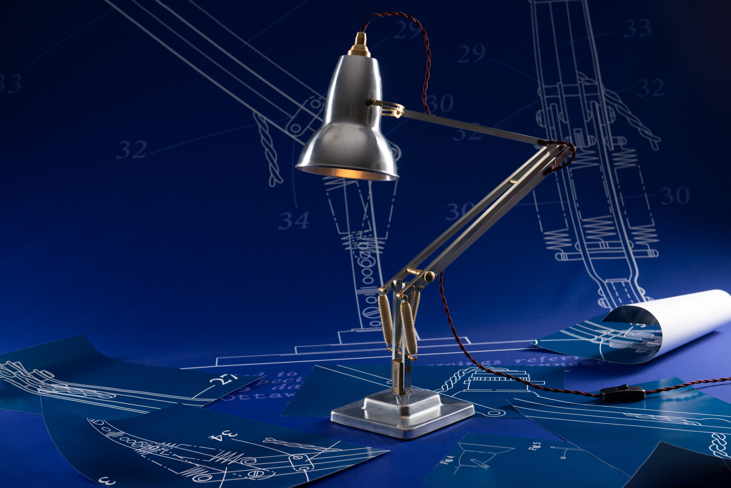 Anglepoise celebrates 90 years of its Original 1227 Desk Lamp with a ...