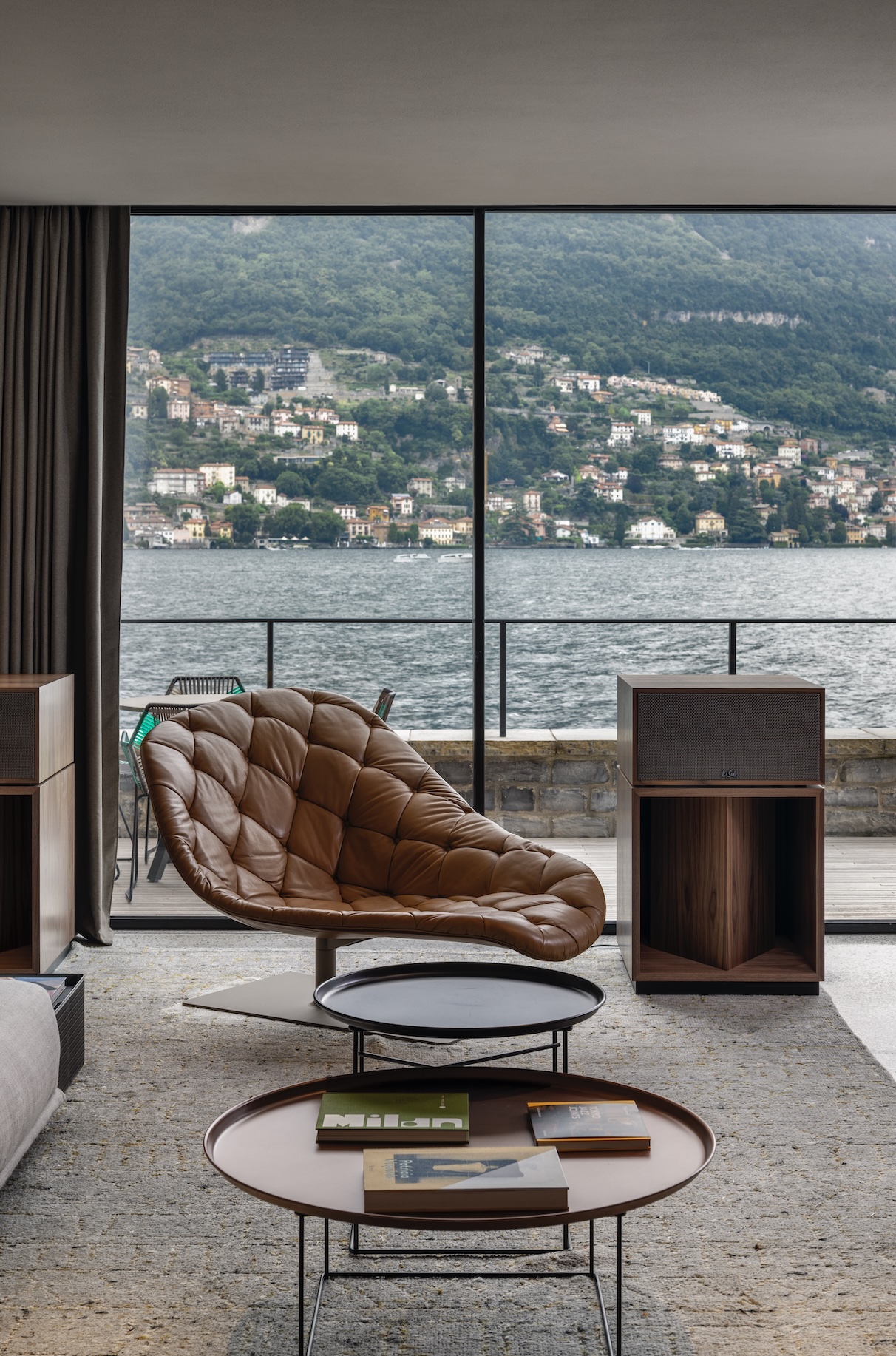 Il Sereno hotel suite lake como view room