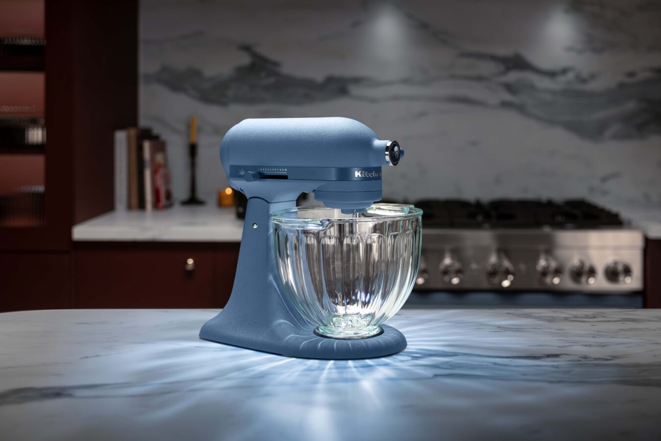 KitchenAid introduces Luminaire, the latest expression of its Design Series, where an enduring kitchen icon becomes a study in light, material and texture